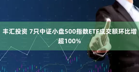 丰汇投资 7只中证小盘500指数ETF成交额环比增超100%